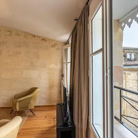Ferienwohnung Bordeaux Jardin Public : T3 Renove Immeuble Pierre Exterior foto